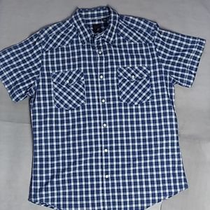 JF Men's large button shirt size 16 16.5